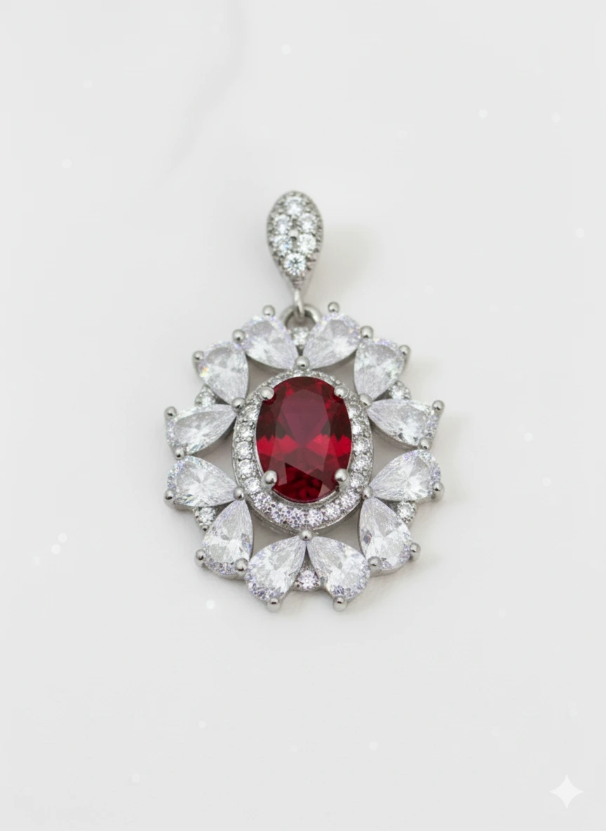 necklace-with-colored-stone-and-sun-frame1