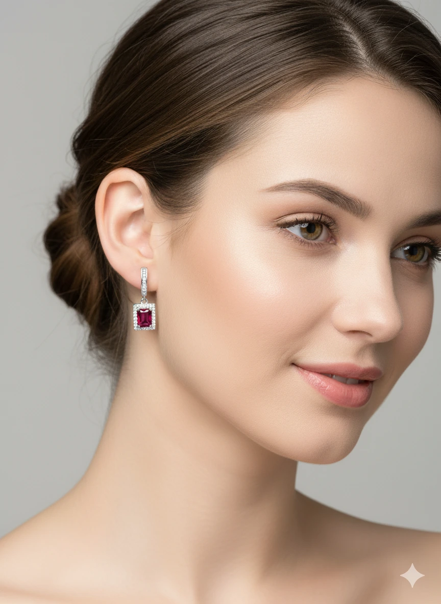 silver-earring-with-red-stone2