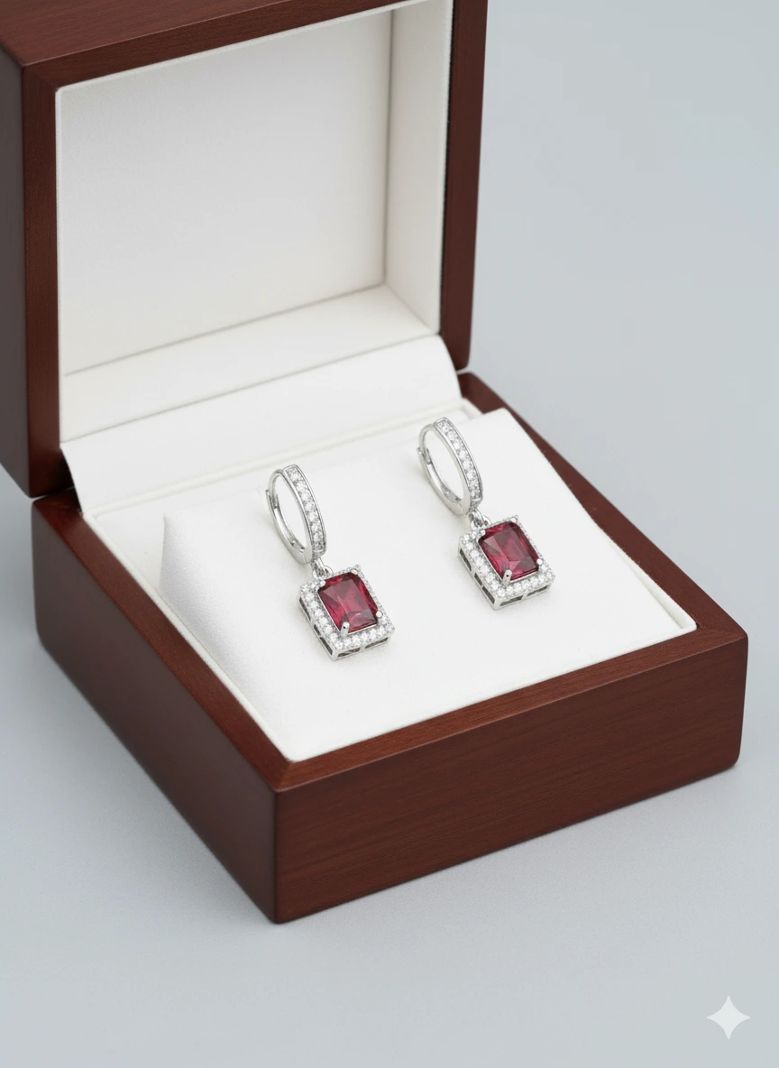 silver-earring-with-red-stone3